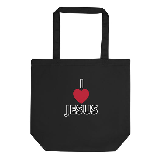 I Love Jesus Eco Tote Bag
