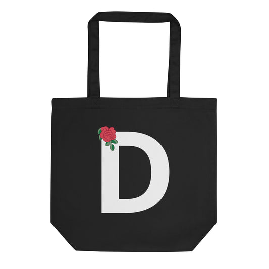 Letter "D" Eco Tote Bag