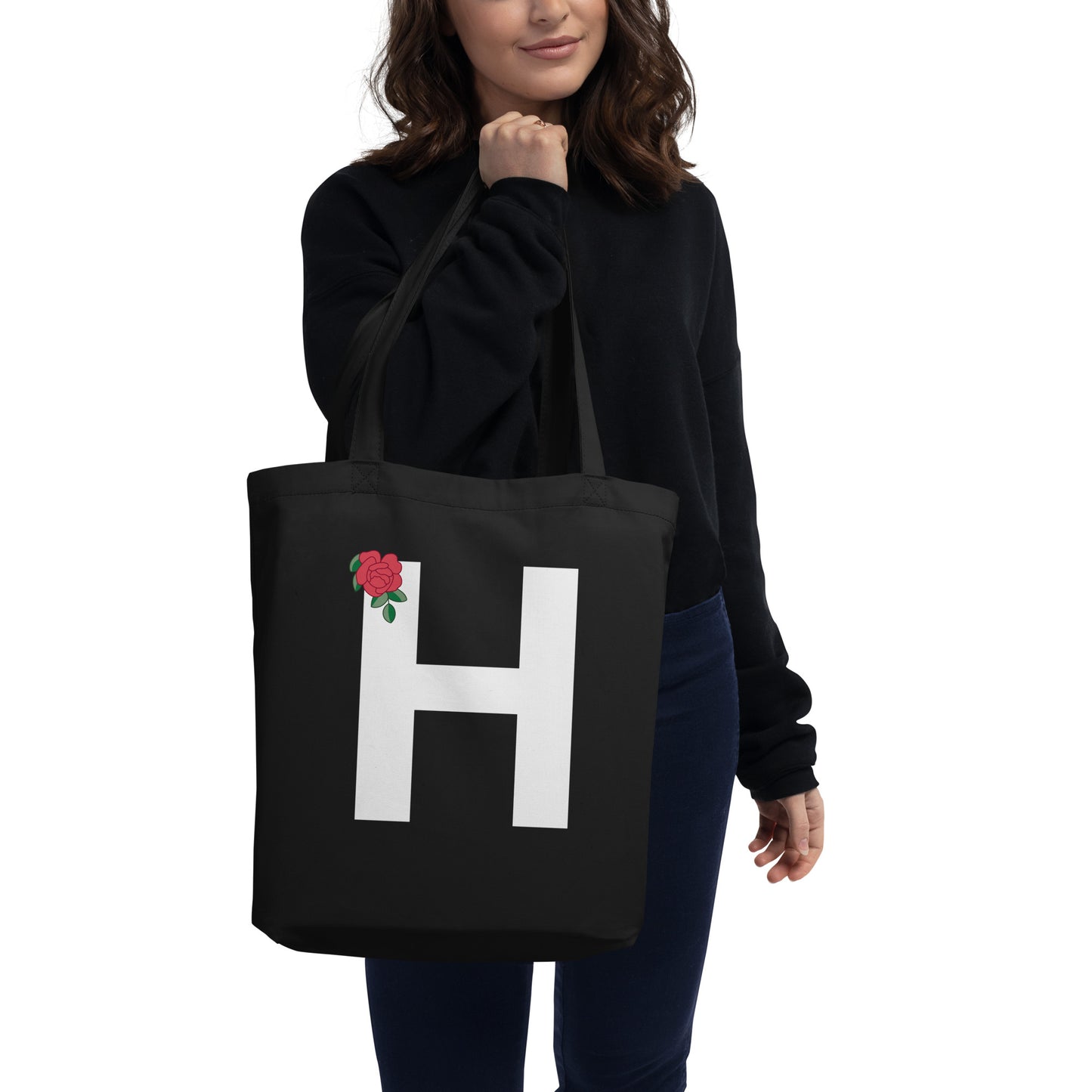 Letter "H" Eco Tote Bag