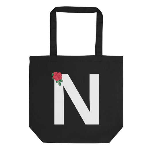Letter "N" Eco Tote Bag