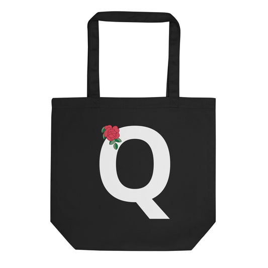 Letter "Q" Eco Tote Bag