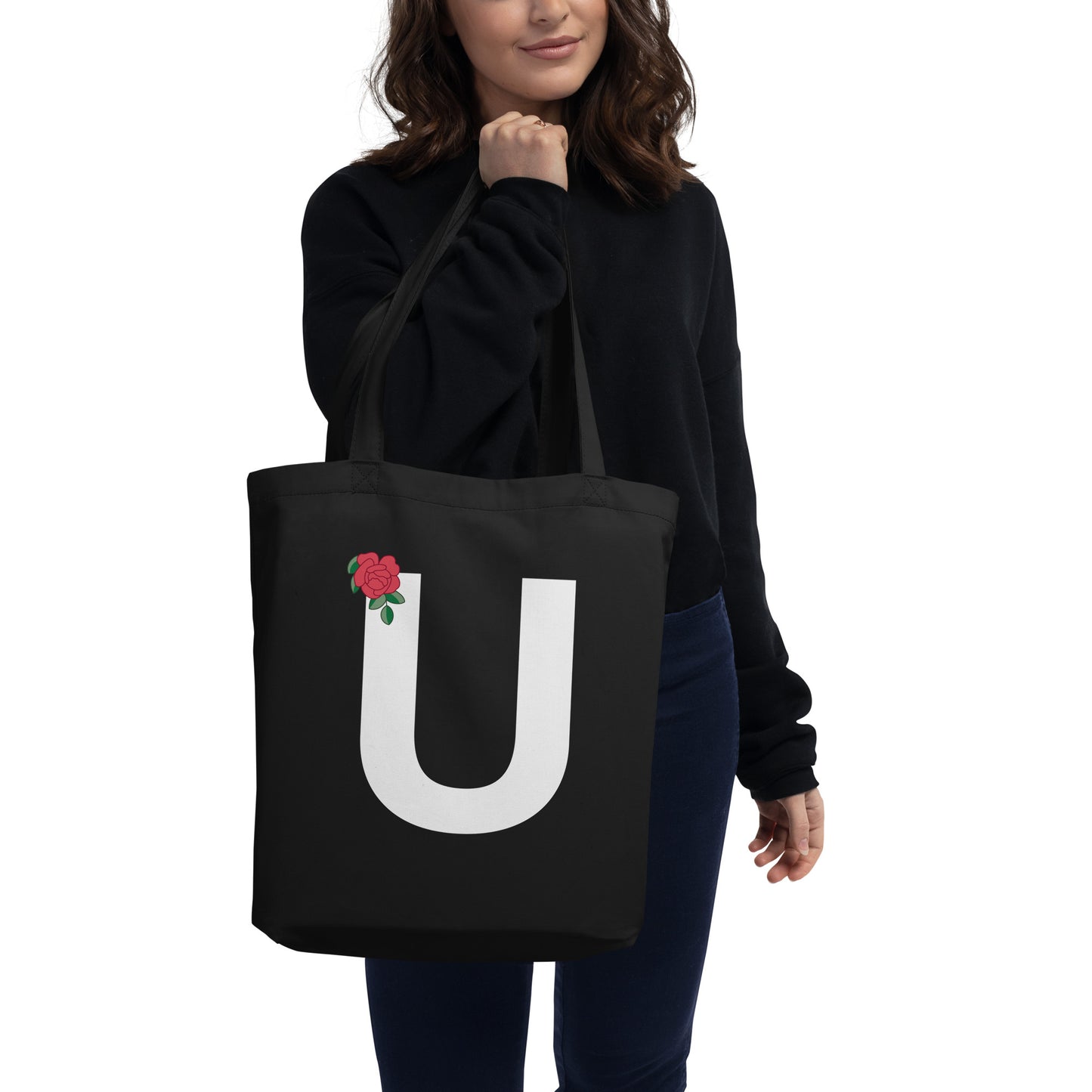 Letter "U" Eco Tote Bag