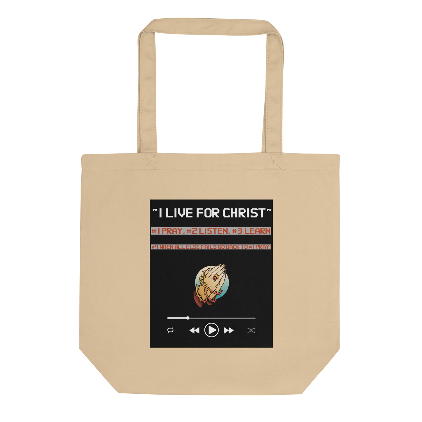 I Live For Christ Eco Tote Bag