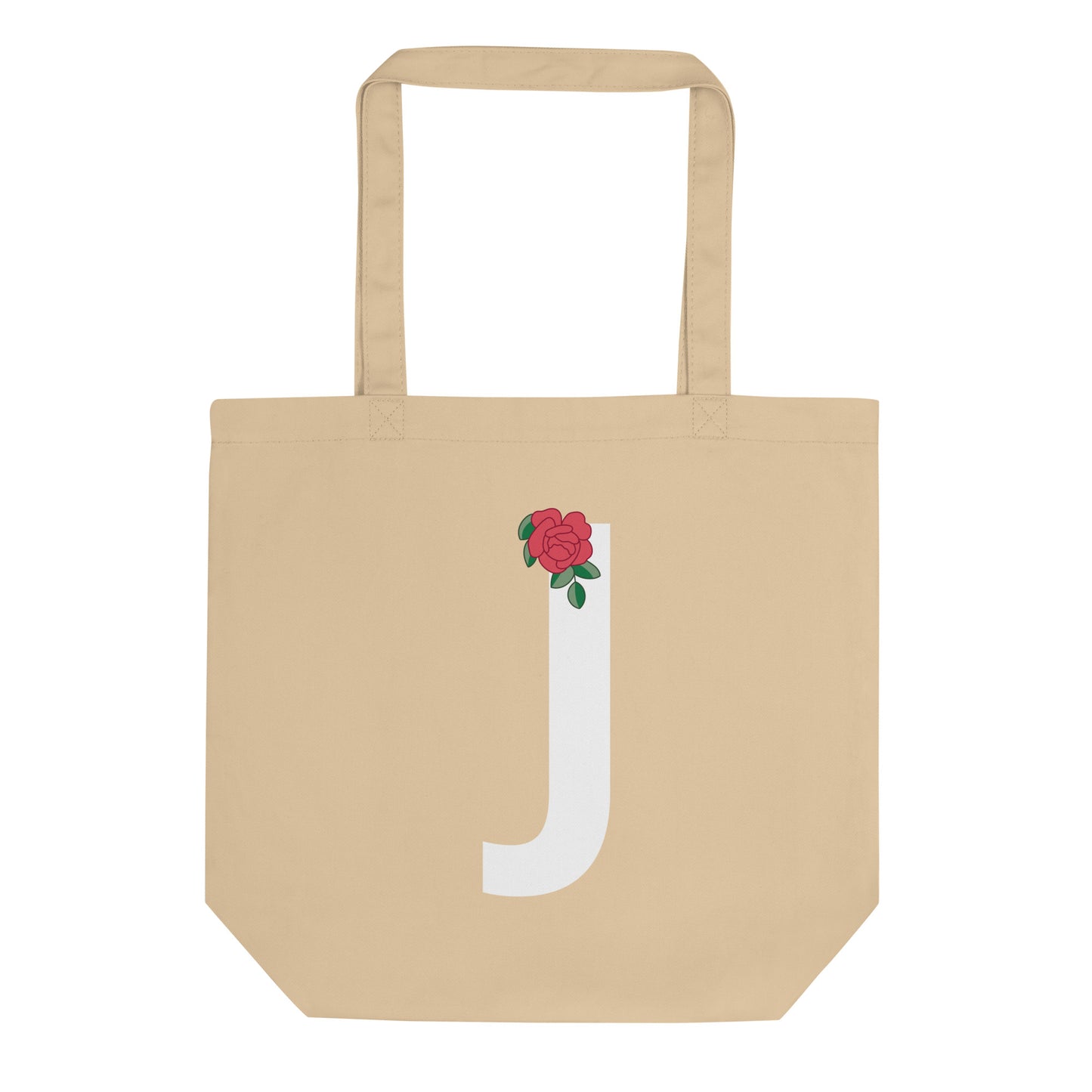 Letter "J" Eco Tote Bag