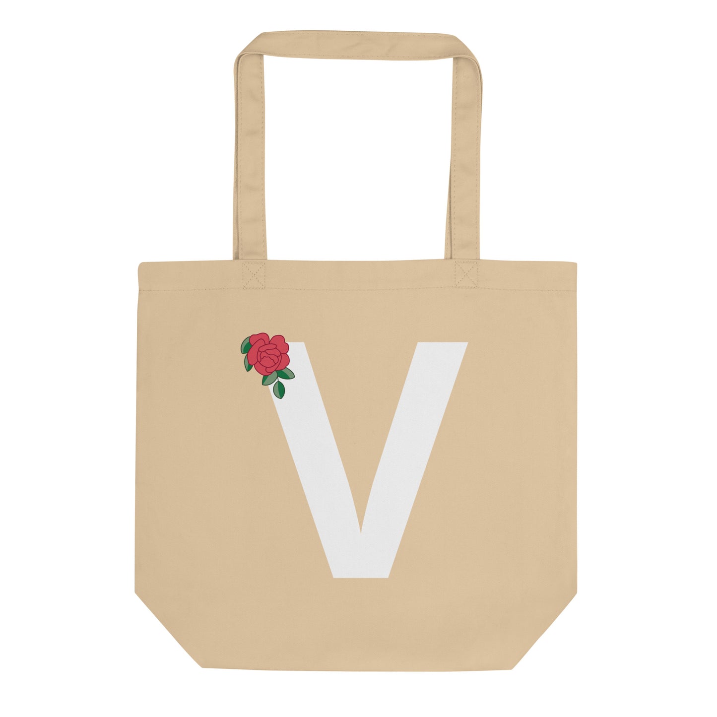 Letter "V" Eco Tote Bag