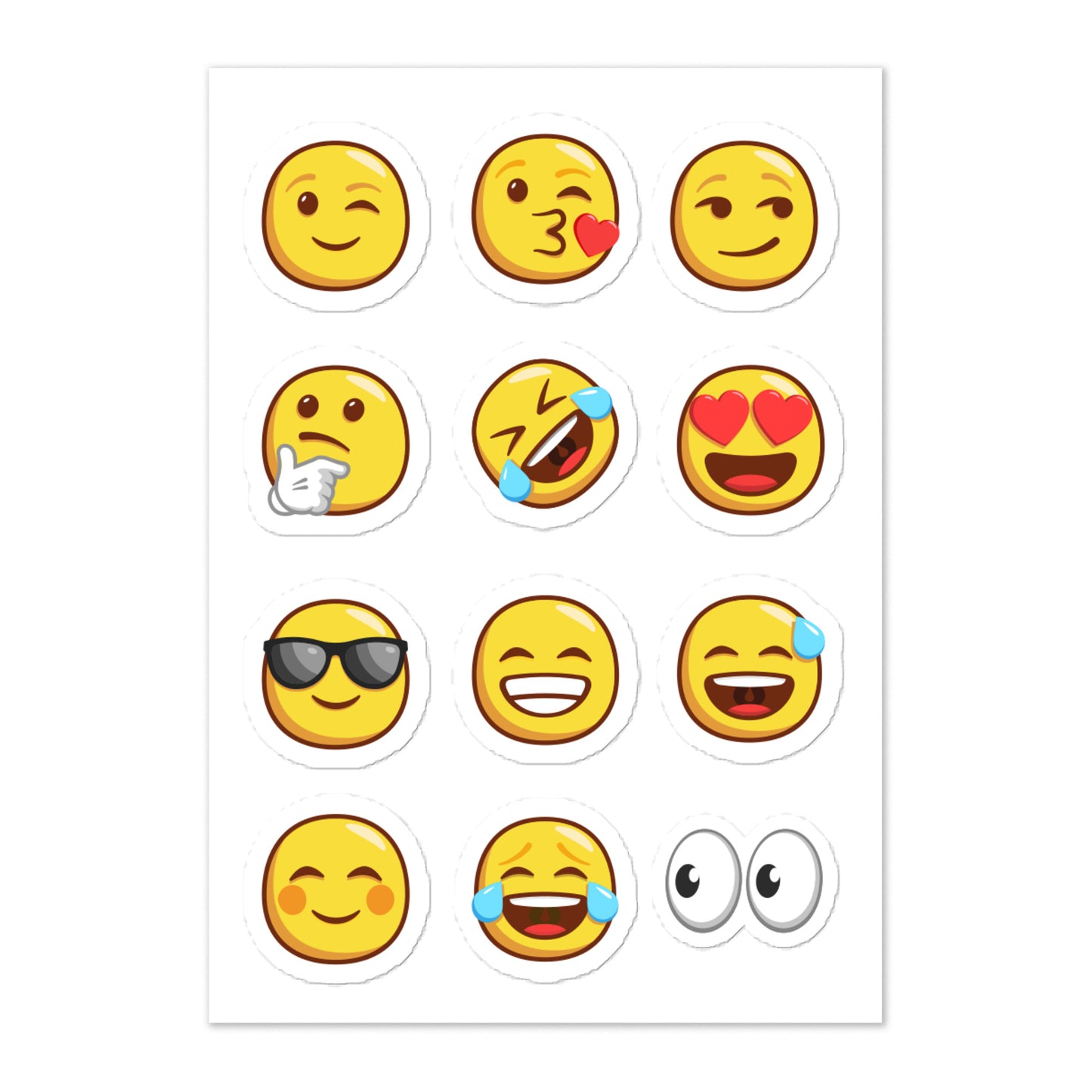 Emoji Sticker Sheet