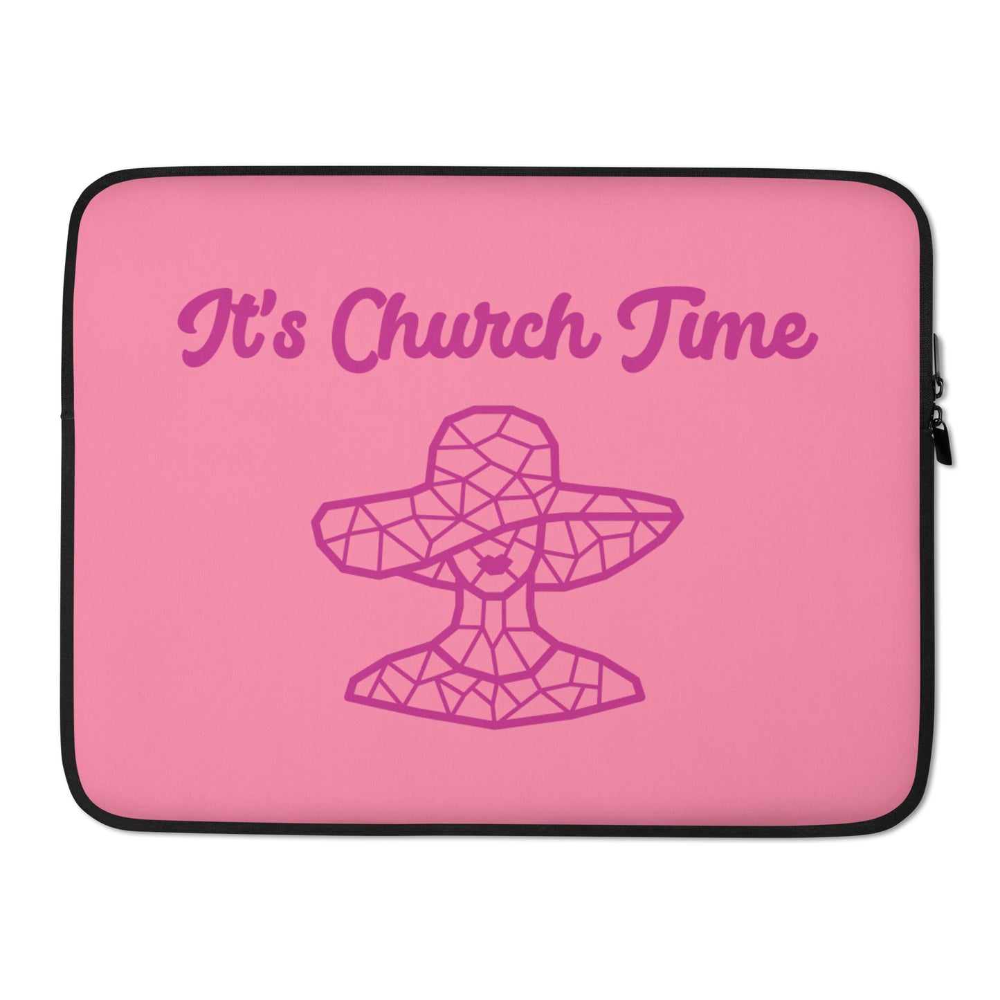 It's Church Time Laptop Sleeve