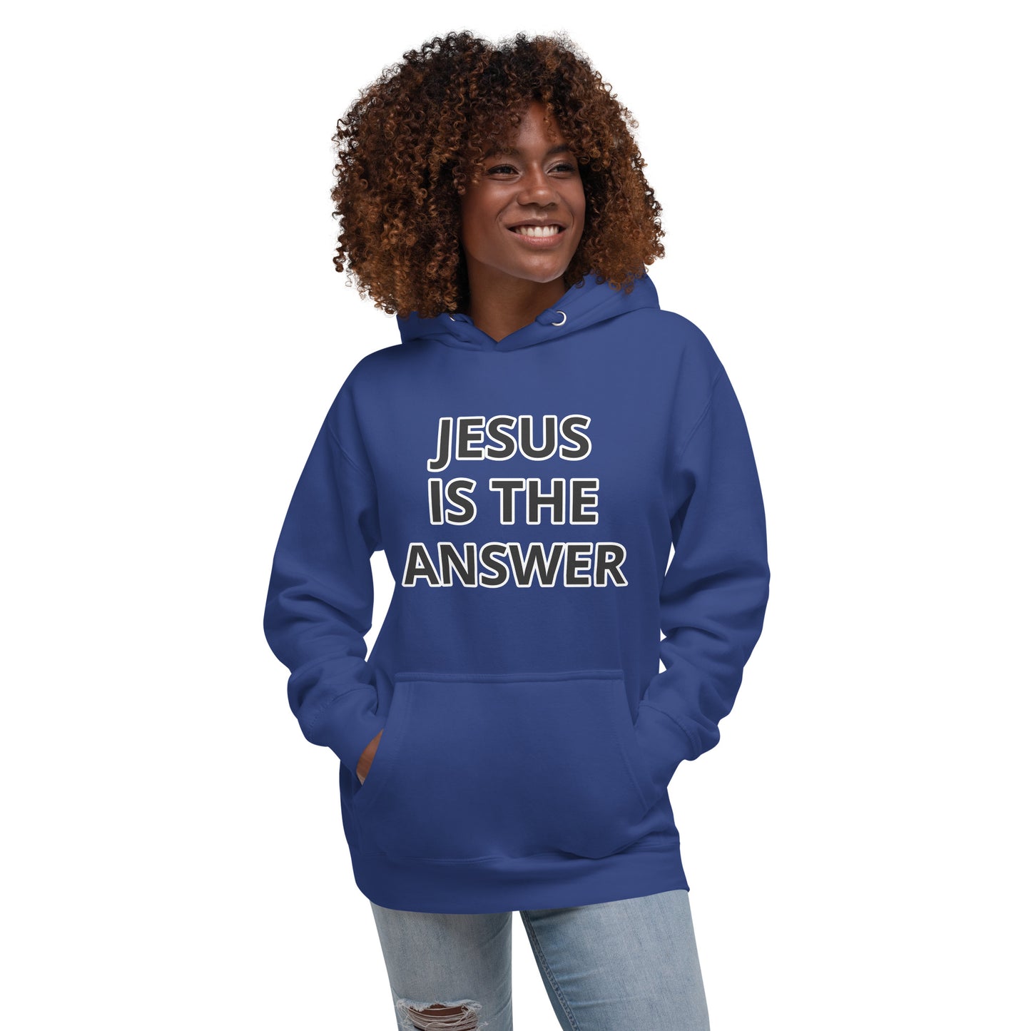 Jesus Is The Answer Unisex Hoodie