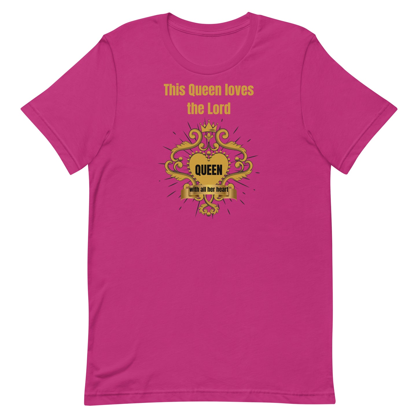 This Queen Loves The Lord Unisex T-Shirt