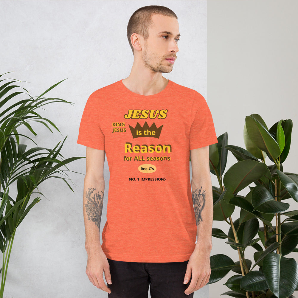 Jesus Is The Reason For All Seasons Unisex T-Shirt