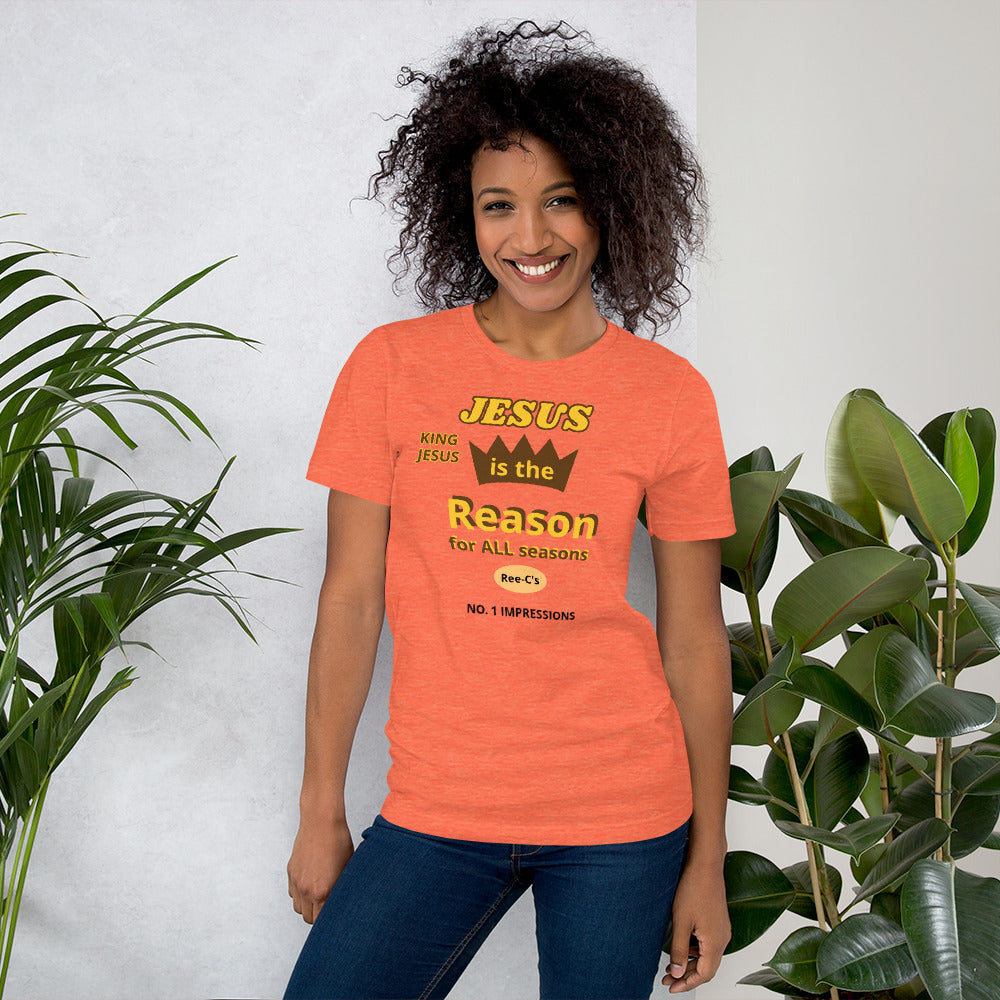 Jesus Is The Reason For All Seasons Unisex T-Shirt