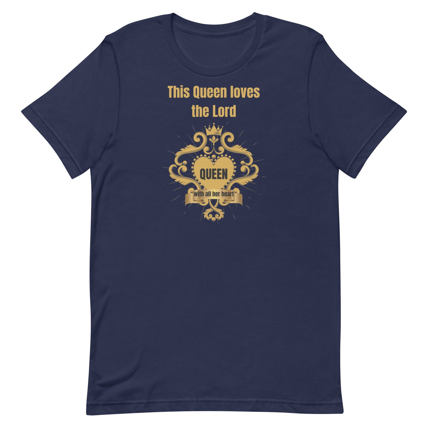 This Queen Loves The Lord Unisex T-Shirt