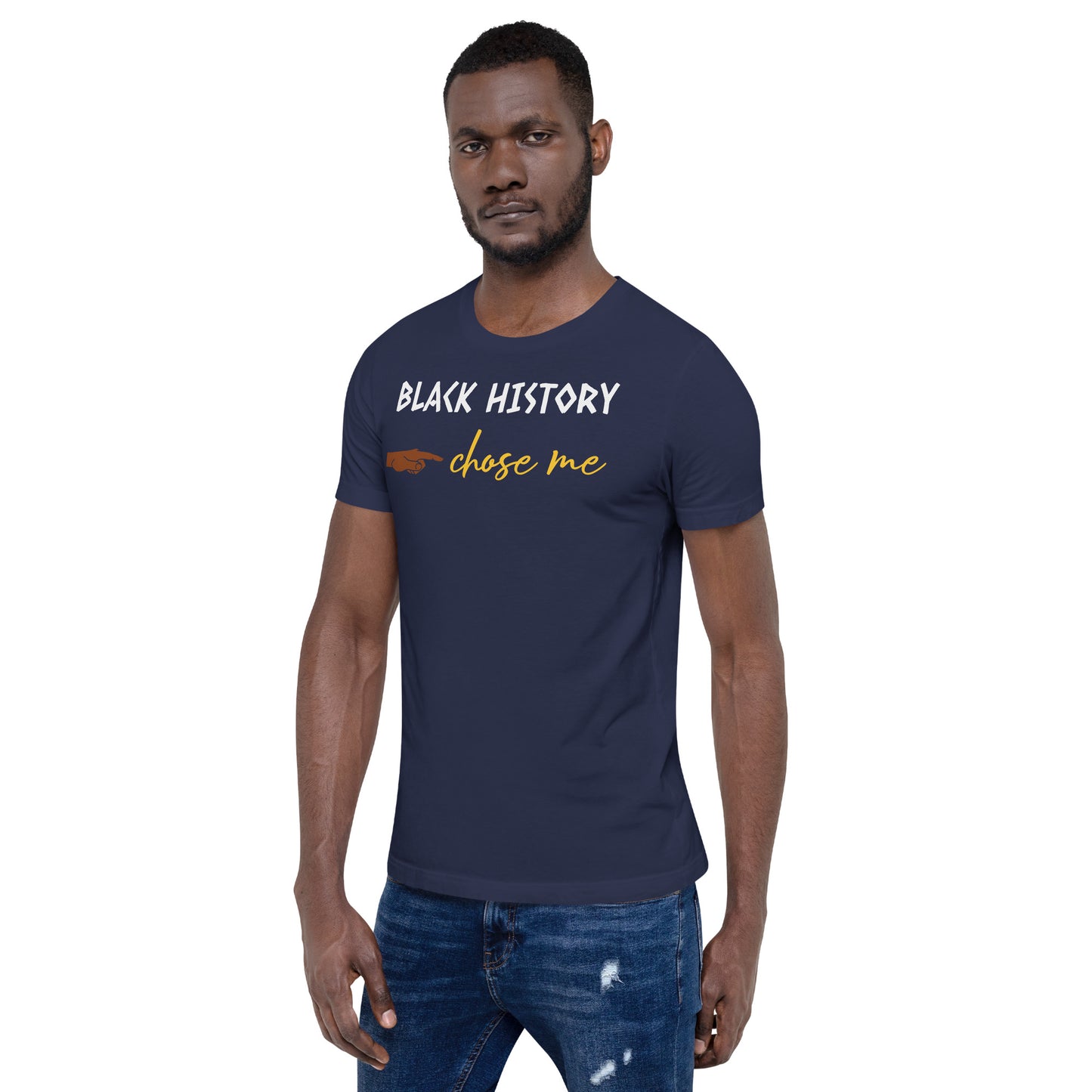 BLACK HISTORY Chose Me Unisex T-Shirt, Self-love T-Shirts, Black History T-Shirts, Gifts for Black History, T-Shirts