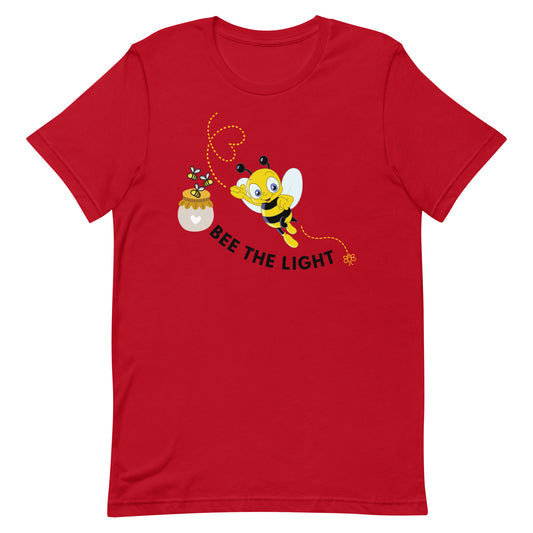 Bee The Light King Bee Unisex T-Shirt, Faith-based T-Shirts, Religious T-Shirts, Jesus tees, Motivational Christian Shirts, Christian Apparel