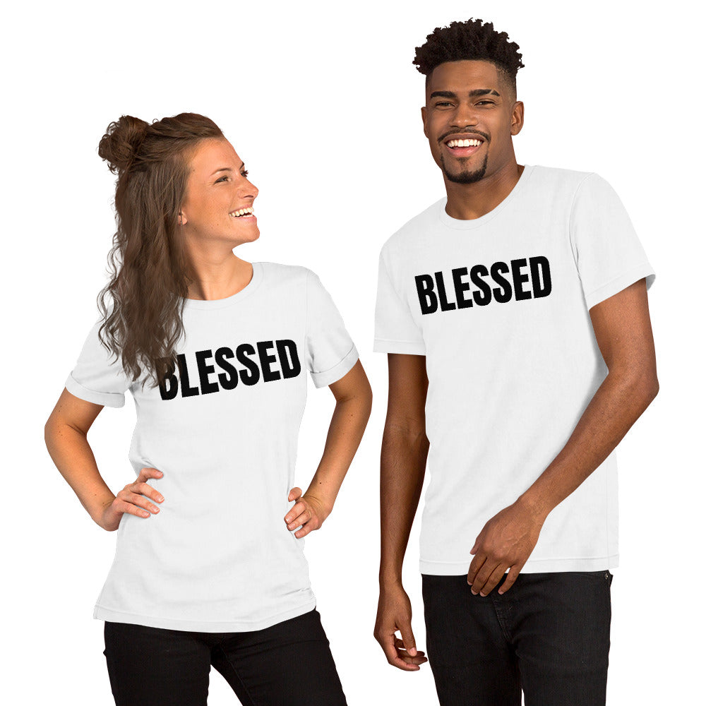 Blessed Unisex T-Shirt, Faith Based T-shirt, Religious shirt, Religious gift, Faith T-shirt