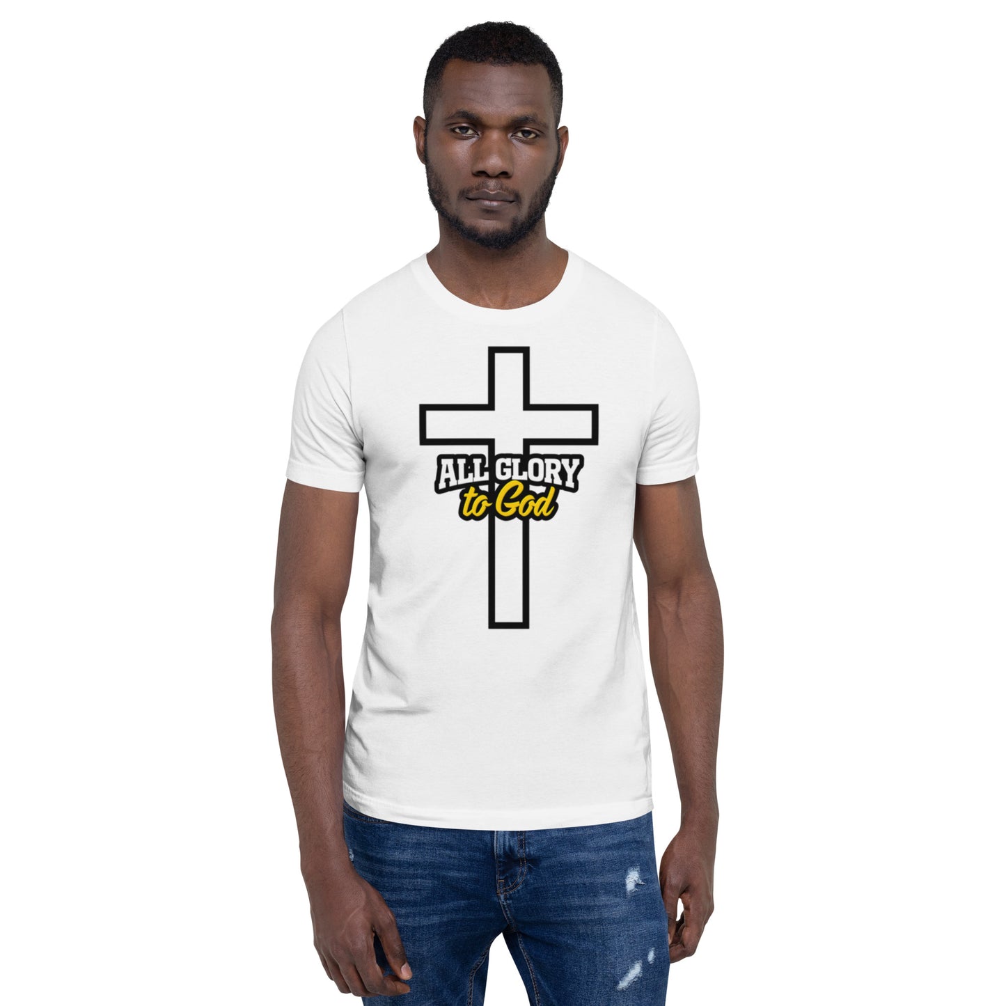 All Glory To God Unisex T-Shirt, Faith-based T-shirts, Jesus Tees, Christian Gifts, Religious Gifts