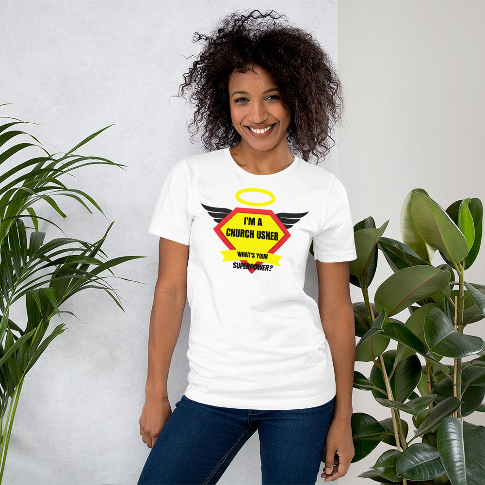 I'm A Church Usher What's Your SUPERPOWER? Unisex T-shirt – NO.1 IMPRESSIONS