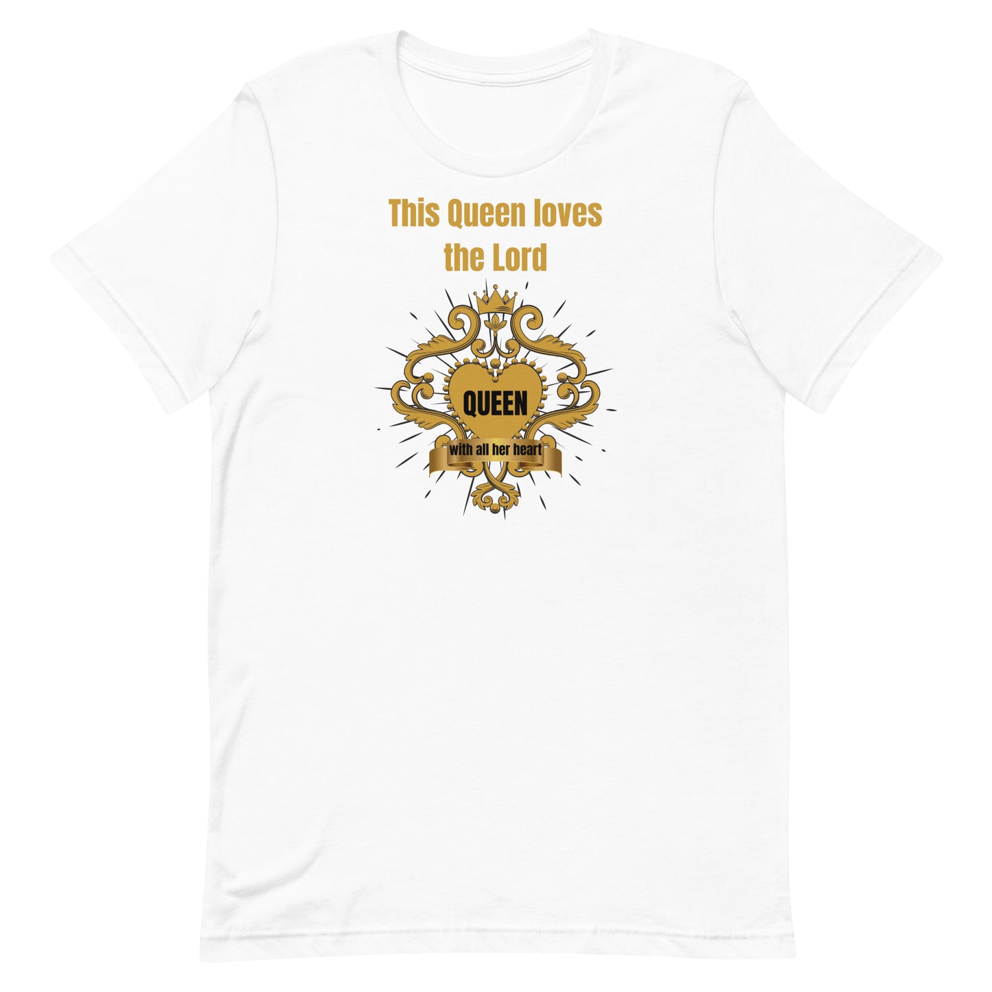 This Queen Loves The Lord Unisex T-Shirt