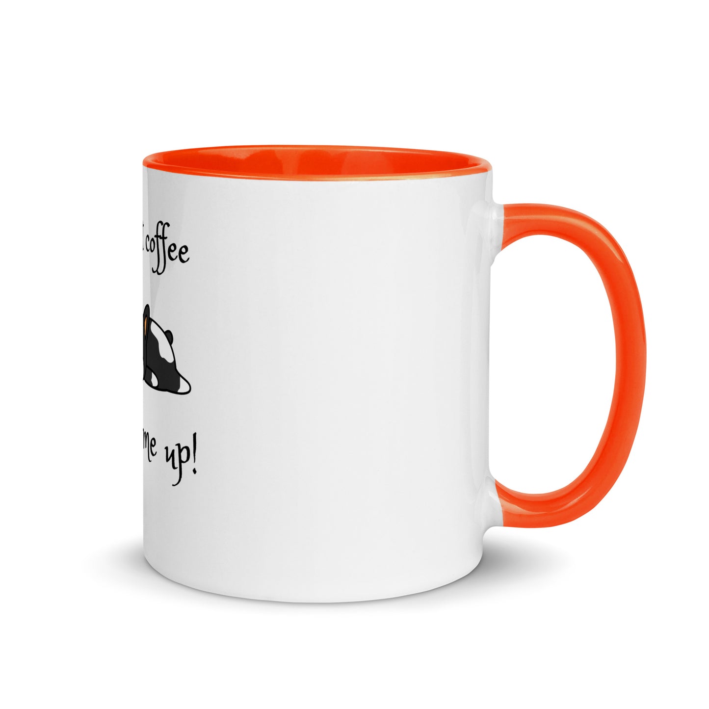 But First Coffee To Wake Me Up Mug with Color Inside