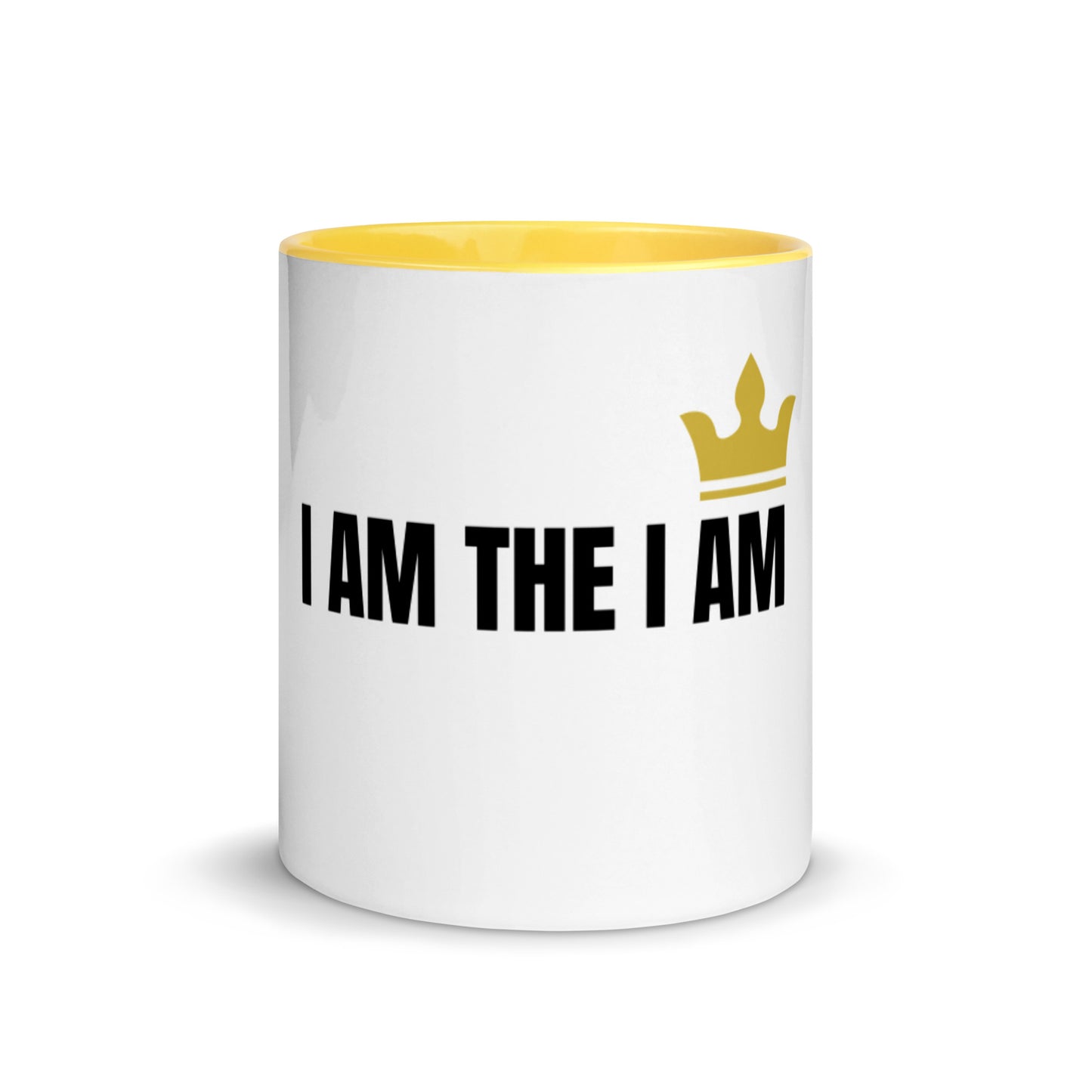 I Am The I Am White Ceramic Mug with Color Inside